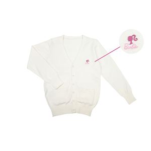 Barbie School（バービースクール） カーディガン ホワイト L