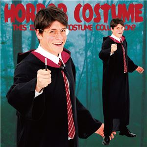 【ハロウィンコスプレ】魔法学園ローブ