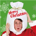 【クリスマスコスプレ 衣装】サンタ袋ヘッド