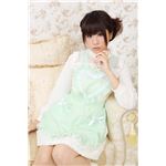 【コスプレ】 ハートフリルエプロン ミントグリーン