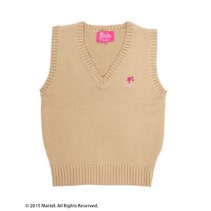 Barbie School（バービースクール） Barbie ベスト ベージュ M