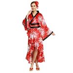 【コスプレ・着物ドレス】Tsuma Dream Red M
