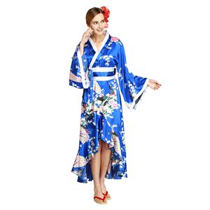 【コスプレ・着物ドレス】Tsuma Dream Royal Blue M