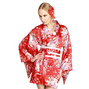 【コスプレ・着物ドレス】Hana Blossom Red M