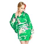 【コスプレ・着物ドレス】Hana Blossom Emerald Green XL