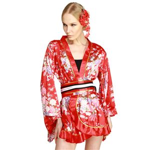 【コスプレ・着物ドレス】Megami Red XL