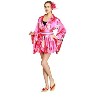 【コスプレ・着物ドレス】Megami Shocking Pink XL