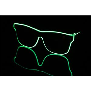 ELEX（エレクトリック イーエックス）光るラインサングラス 緑