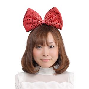 ELEX（エレクトリック イーエックス）光るリボンカチューシャ 赤