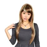 【コスプレ】 ハッピーパーティーウィッグ ストレートロング（メッシュ）