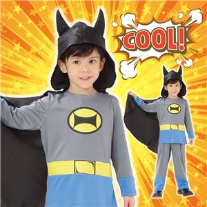 【コスプレ】 ブラックヒーロー 100　（子供用/キッズ）