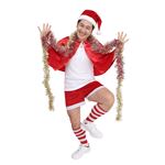【クリスマスコスプレ 衣装】 スーパーサンタマン