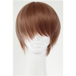 【コスプレ】 【耐熱ウィッグ】 耐熱アニメWIG マッシュボブ ピンクブラウン
