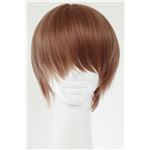 【コスプレ】 【耐熱ウィッグ】 耐熱アニメWIG マッシュボブ ピンクブラウン
