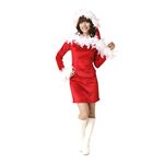 【2010年クリスマスサンタコスプレ】フェザータイトドレス