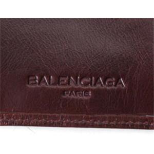 BALENCIAGA レザーキーケース BANA06 ブラウン