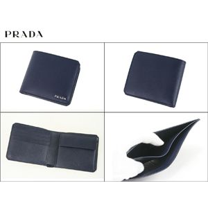 PRADA(プラダ) 二つ折り財布 2M0738 SAF COR BALTICO