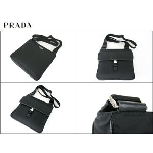 PRADA�i�v���_�j �V�����_�[�o�b�O VA0269 TES+SAF NERO
