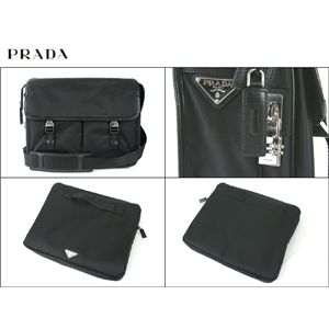 PRADA�i�v���_�j PC���[�P�[�X�t�V�����_�[�o�b�O VS0255 TES+SAF NERO
