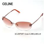 CELINE サングラス 1284-A39　ピンクグラデーション×メタリックピンク