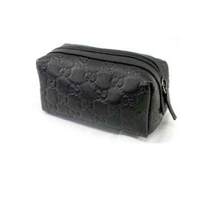 GUCCI(グッチ) グッチシマ ポーチ ブラック
