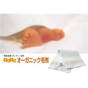 ゼンケン 電気掛敷 オーガニックコットン毛布 ZB-OC101SG