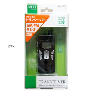 ���菬�d�̓g�����V�[�o�[�i�u���b�N�j�@�`�l�^�e�l���W�I�t�@TCV-01/BK�摜����1