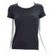 ナノミックス 「Uネック半袖Tシャツ(女性用)/Mサイズ」【ボルドー】【2枚セット】画像最小1