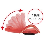 スピーカー内蔵 ヒーター付座いす スピーチェ レッド