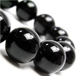 モリオン(黒水晶)ブレス12mm 鑑別書付き