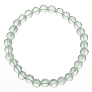 天然石6mm ジュエルブレス グリーンフローライト