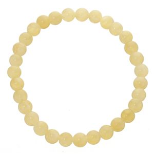 天然石6mm ジュエルブレス アラゴナイト