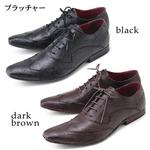 本革モードドレスシューズ made in JAPAN　75000 ブラッチャーダークブラウン 27.0cm