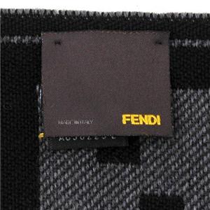 FENDI　マフラー　FS508　093 ブラック