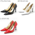 PRESS ROOM SEXYパンプス　11 レッドエナメル 24.5