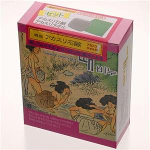 アカスリ石鹸セット　タオル付き【3個セット】