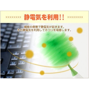 お掃除ラクラク 電動回転ダスター