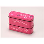 クールスリム弁当 フラワー ピンク （PINK） 72134