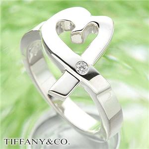 TIFFANY&CO.　ラヴィングハートリング　1ダイヤモンド #7.0 / 14号