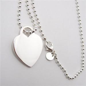 TIFFANY(ティファニー) RTTハートタグビーズチェーンペンダント 12492588