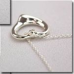 TIFFANY(ティファニー) オープンハートペンダント*2ポイントダイヤ 18967359