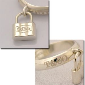 【期間限定特価】TIFFANY(ティファニー) 1837ロックチャームリング 19352633 14号