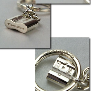 【期間限定特価】TIFFANY（ティファニー） 1837ロックチャームキーリング 19978982