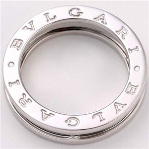 BVLGARI(ブルガリ) WG(ホワイトゴールド) B-ZERO1リング 1BAND #64/約24号