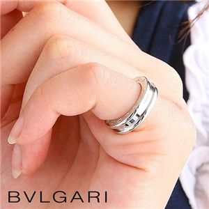 BVLGARI(ブルガリ) WG(ホワイトゴールド) B-ZERO1リング 1BAND #64/約24号