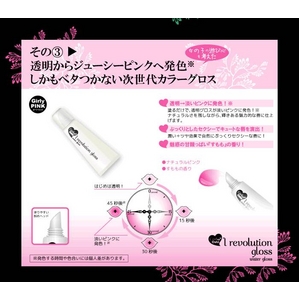訳あり在庫処分!ケースに難あり品アイレボリューション リップグロス 10個セット