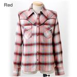 WOOLRICH �`�F�b�NPU�p�C�s���O�E�G�X�^���V���c�@2W8-8402 ���b�h M