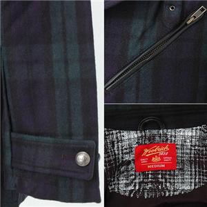 WOOLRICH RED LABEL メルトンウール ミリタリーコート 2W5-8933 ブラックウォッチ L