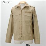 【08新作】WOOLRICH　2枚衿 ミリタリージャケット　2W5-3341 ベージュ L