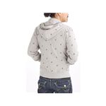 PIPELINE　カモメ総柄pt　F/Zパーカー　217-9208 杢グレー Mサイズ